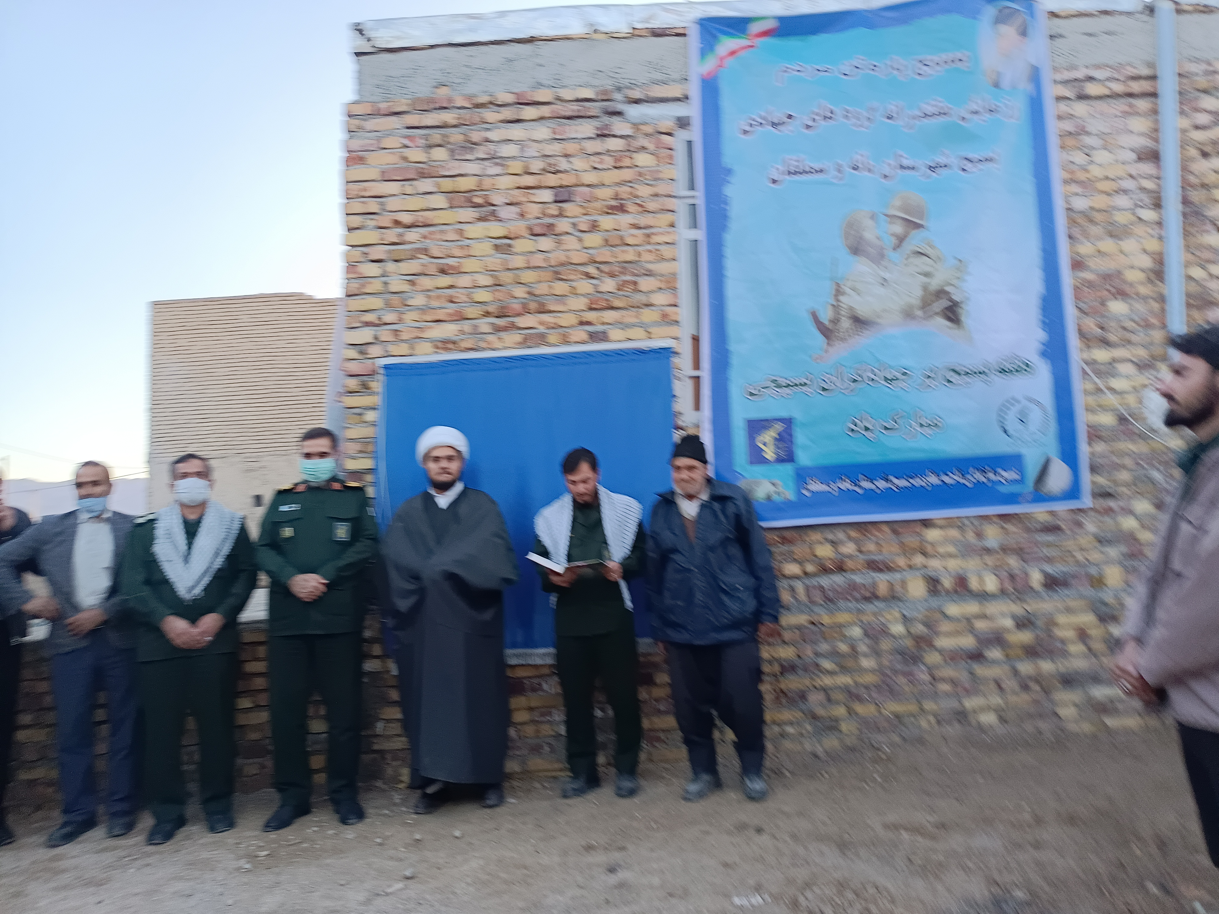 افتتاح یک خانه محروم در روستای قره مصلی ,